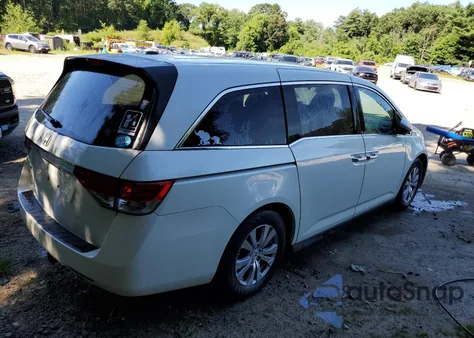2016 Honda Odyssey Exl из США, поврежденный, VIN 5FNRL5H61GB124214